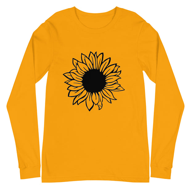 Sunflower Long Sleeve Shirt - Gold