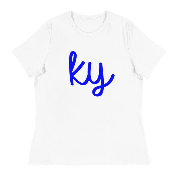 Ky Script Tee - White